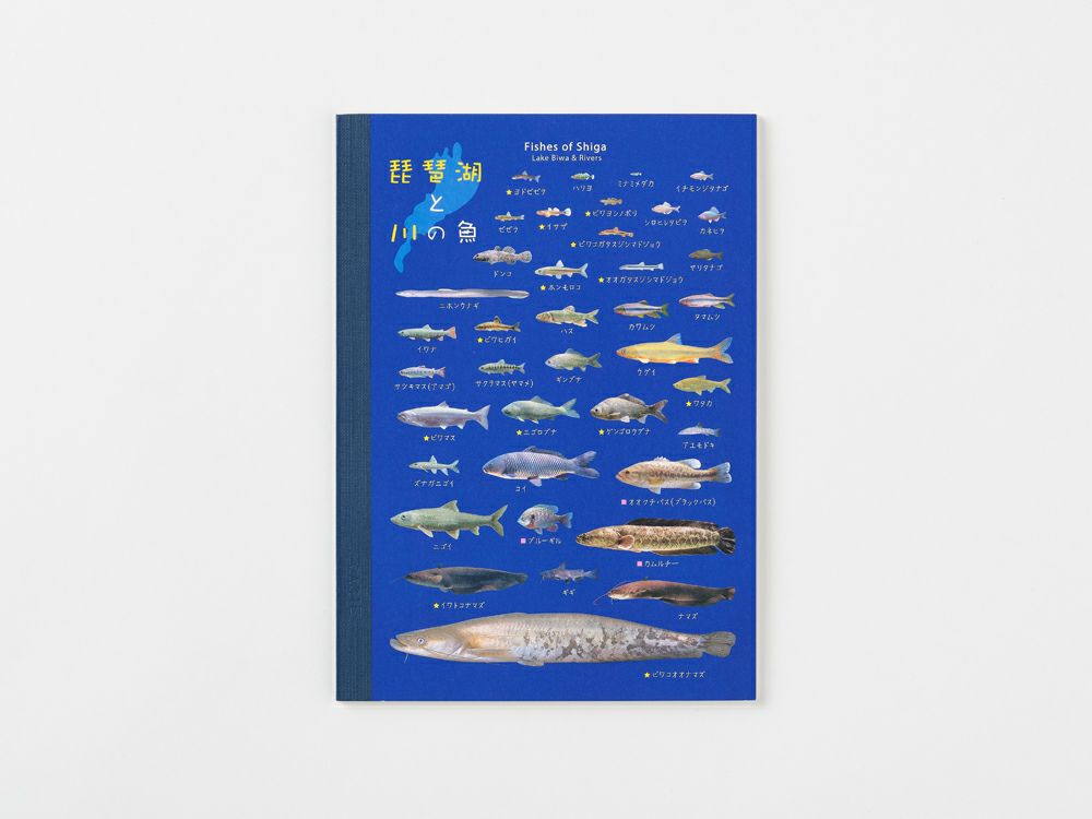 滋賀のお魚ヨシノート A6 となりのひきだし 滋賀のお魚ヨシノート A6 となりのひきだし