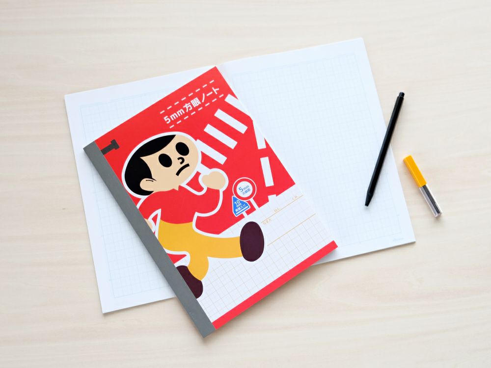 とび太くん5mm方眼ノート | となりのひきだし